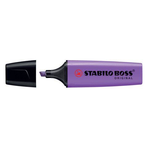 STABILO BOSS ORIGINAL - Evidenziatore - lavanda fluorescente - inchiostro base …