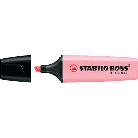 STABILO BOSS ORIGINAL - Evidenziatore - rosa intenso pastello - inchiostro base…