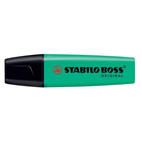 STABILO BOSS ORIGINAL - Evidenziatore - turchese fluorescente - inchiostro base…