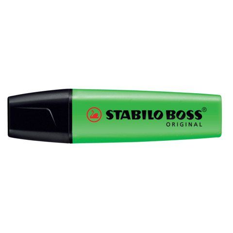 STABILO BOSS ORIGINAL - Evidenziatore - verde fluorescente - inchiostro base ac…