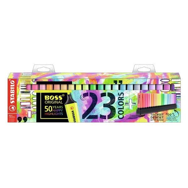 STABILO BOSS ORIGINAL ARTY - Evidenziatore - colori assortiti - inchiostro base…