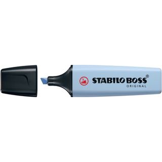 STABILO BOSS ORIGINAL Pastel - Evidenziatore - blu nuvola - inchiostro base acq…