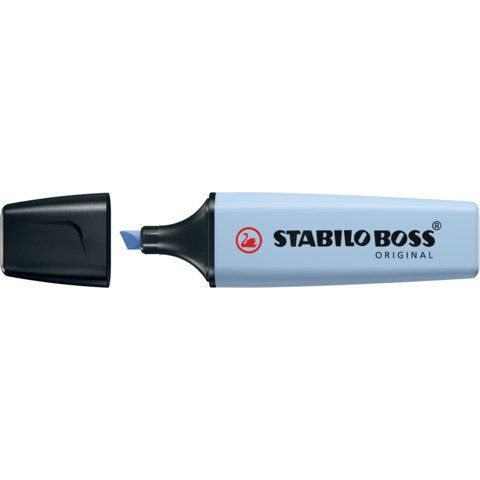 STABILO BOSS ORIGINAL Pastel - Evidenziatore - blu nuvola - inchiostro base acq…