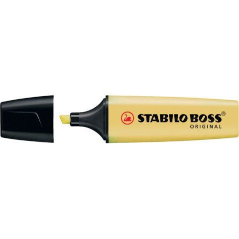 STABILO BOSS ORIGINAL Pastel - Evidenziatore - giallo lattiginoso - inchiostro …