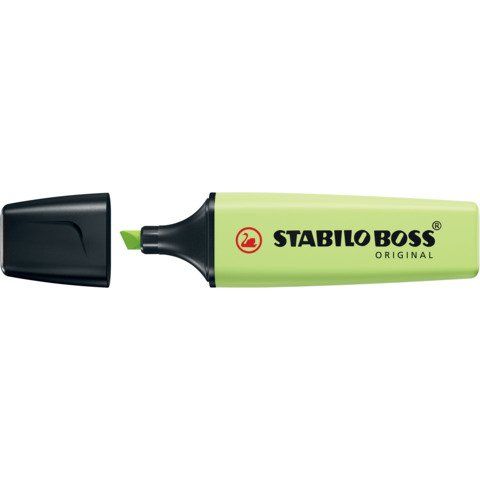 STABILO BOSS ORIGINAL Pastel - Evidenziatore - verde lime - inchiostro base acq…
