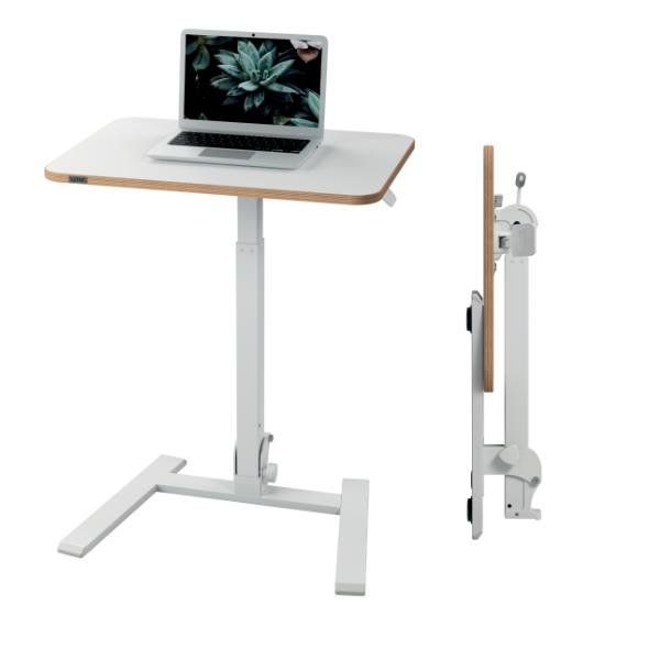 Scrivania Compatta pneumatica mobile pieghevole 65x46x74-109cm Leitz