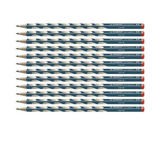 STABILO EASYgraph S - Matita - grafite - HB - 2.2 mm - fine