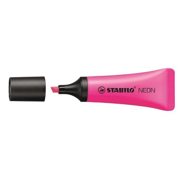 STABILO NEON - Evidenziatore - magenta iridescente - inchiostro base acqua - 2-…