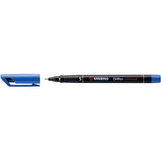 STABILO OHPen universal - Penna a punta sottile - permanente - per lucidi - blu…