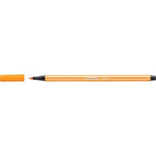 STABILO Pen 68 - Penna punta in fibra - arancione - inchiostro base acqua - 1 m…