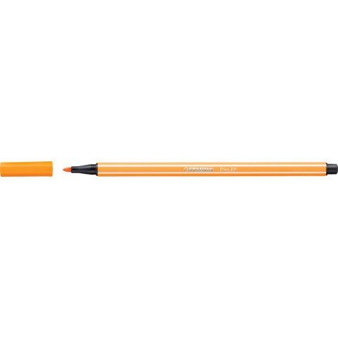 STABILO Pen 68 - Penna punta in fibra - arancione - inchiostro base acqua - 1 m…