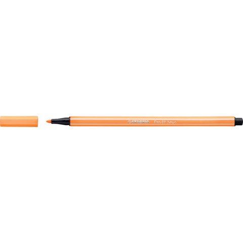 STABILO Pen 68 - Penna punta in fibra - arancione fluorescente - inchiostro bas…