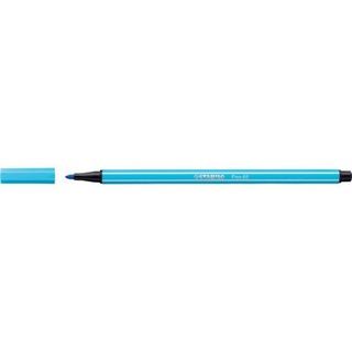 STABILO Pen 68 - Penna punta in fibra - azzurro - inchiostro base acqua - 1 mm …