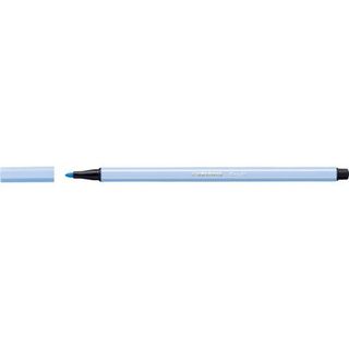 STABILO Pen 68 - Penna punta in fibra - blu ghiaccio - inchiostro base acqua - …