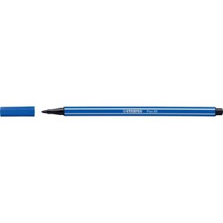 STABILO Pen 68 - Penna punta in fibra - blu oltremare - inchiostro base acqua -…