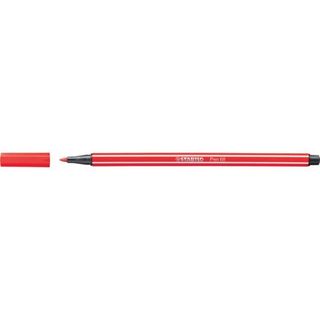 STABILO Pen 68 - Penna punta in fibra - carminio - inchiostro base acqua - 1 mm…