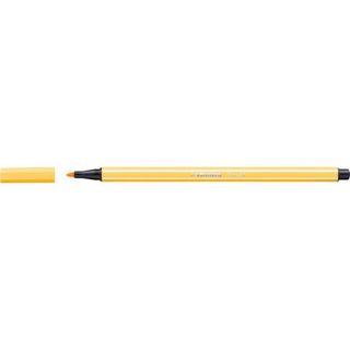 STABILO Pen 68 - Penna punta in fibra - giallo - inchiostro base acqua - 1 mm -…