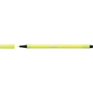 STABILO Pen 68 - Penna punta in fibra - giallo fluorescente - inchiostro base a…