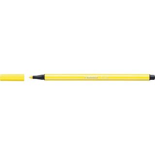 STABILO Pen 68 - Penna punta in fibra - giallo limone - inchiostro base acqua -…