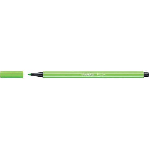 STABILO Pen 68 - Penna punta in fibra - verde chiaro - inchiostro base acqua - …