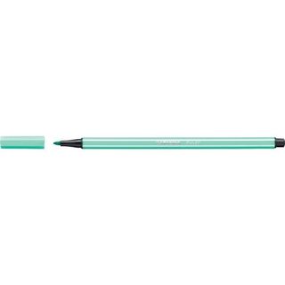 STABILO Pen 68 - Penna punta in fibra - verde ghiaccio - inchiostro base acqua …