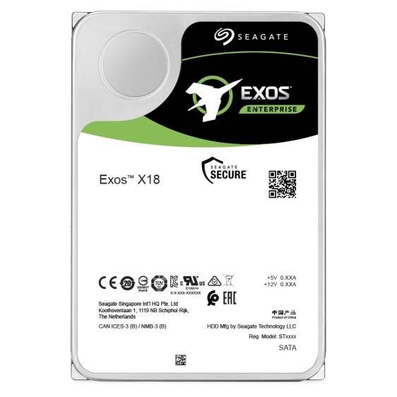 Seagate Exos X18 ST18000NM000J - HDD - 18 TB - interno - SATA 6Gb/s - 7200 rpm …