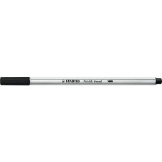 STABILO Pen 68 Brush - Penna con punta a pennello - nero - inchiostro base acqua