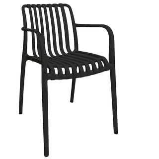 Sedia Nives in PP nero Verdelook