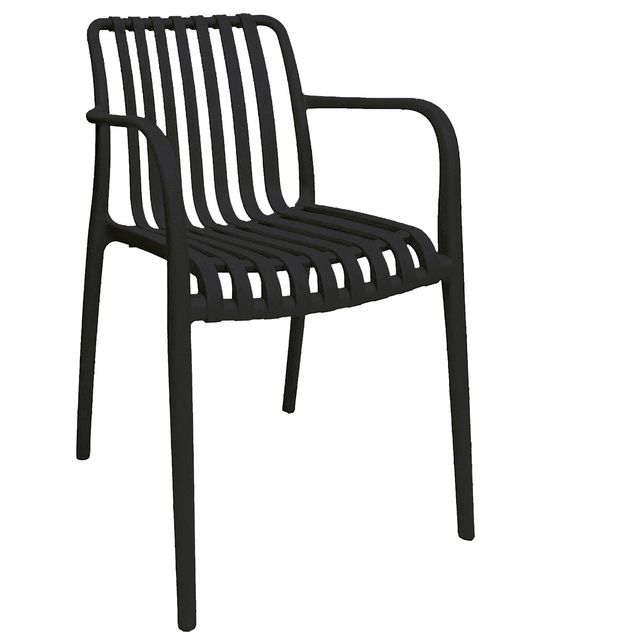Sedia Nives in PP nero Verdelook