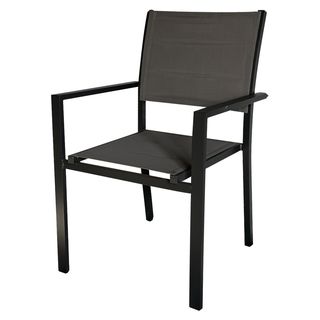Sedia Sardegna con braccioli grigio Verdelook