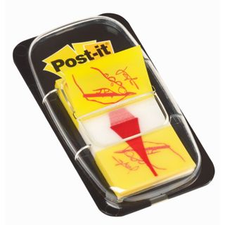 Segnapagina Post-it Index FIRMA QUI - 680-31 - 25,4 x 43,6 mm - Post-it - conf.…