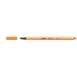 STABILO point 88 - Penna a punta sottile - arancione - 0.4 mm - fine