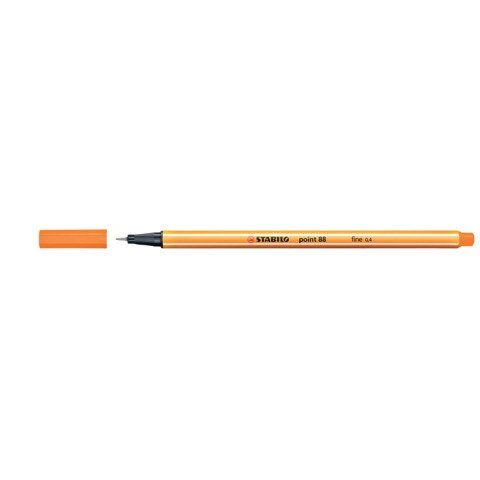 STABILO point 88 - Penna a punta sottile - arancione - 0.4 mm - fine