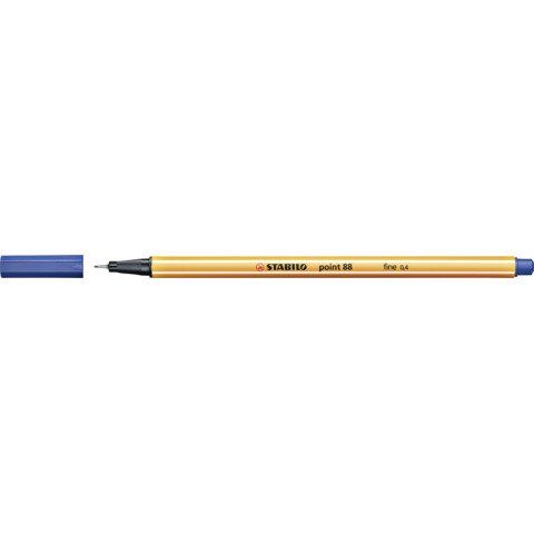 STABILO point 88 - Penna a punta sottile - blu - 0.4 mm - fine