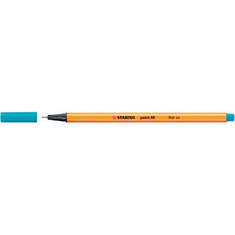 STABILO point 88 - Penna a punta sottile - blu chiaro - 0.4 mm - fine (pacchett…