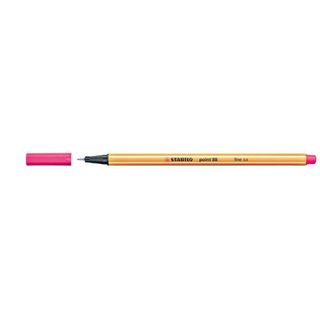 STABILO point 88 - Penna a punta sottile - rosa - 0.4 mm - fine