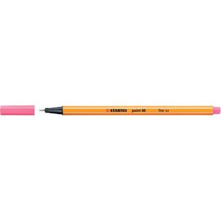 STABILO point 88 - Penna a punta sottile - rosa chiaro - 0.4 mm - fine