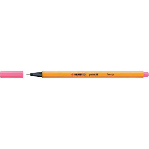 STABILO point 88 - Penna a punta sottile - rosa chiaro - 0.4 mm - fine