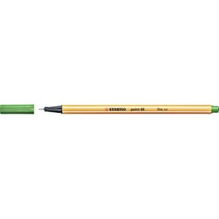 STABILO point 88 - Penna a punta sottile - verde - 0.4 mm - fine