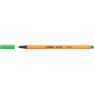 STABILO point 88 - Penna a punta sottile - verde chiaro - 0.4 mm - fine