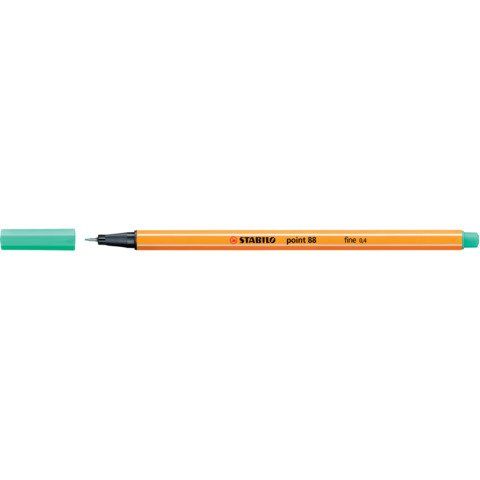 STABILO point 88 - Penna a punta sottile - verde ghiaccio - 0.4 mm - fine