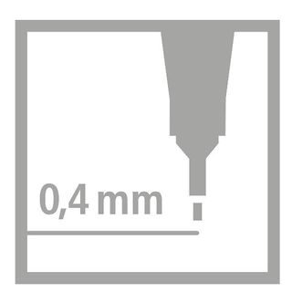 STABILO point 88 Mini - Penna punta in fibra - colori assortiti - inchiostro ba…