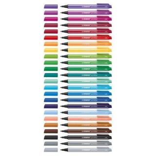 STABILO pointMax - Penna punta in fibra - nero - inchiostro base acqua - 0.8 mm…