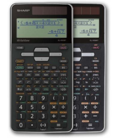 Sharp - Calcolatrice Scientifica EL-W506T - Argento - ELW506TBSL
