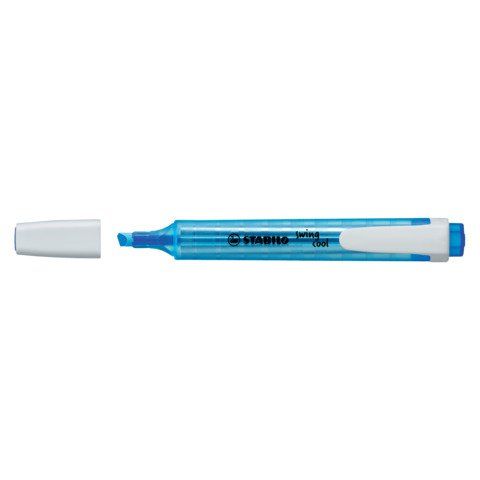 STABILO swing cool - Evidenziatore - blu fosforescente - inchiostro base acqua …