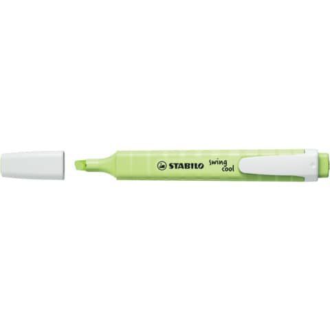 STABILO swing cool - Evidenziatore - dash of lime pastello - inchiostro base ac…