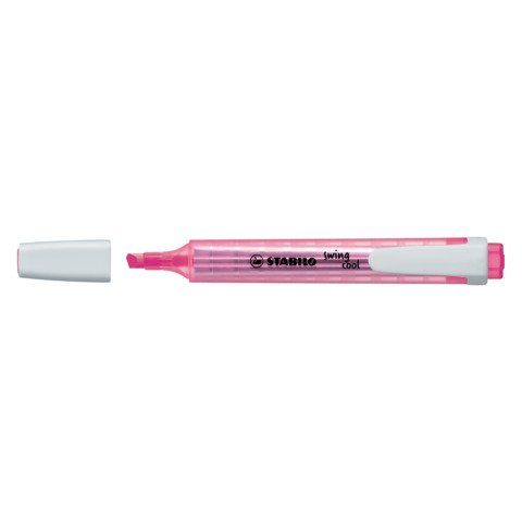 STABILO swing cool - Evidenziatore - rosa fluorescente - inchiostro base acqua …