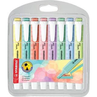 STABILO swing cool Pastel - Evidenziatore - colori assortiti - inchiostro base …