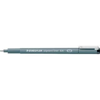 STAEDTLER - Penna a punta sottile - permanente - nero - inchiostro pigmentato -…