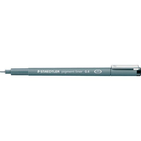STAEDTLER - Penna a punta sottile - permanente - nero - inchiostro pigmentato -…